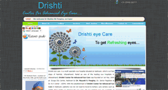 Desktop Screenshot of drishtieyecare.info